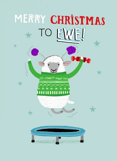 Merry Christmas To Ewe!