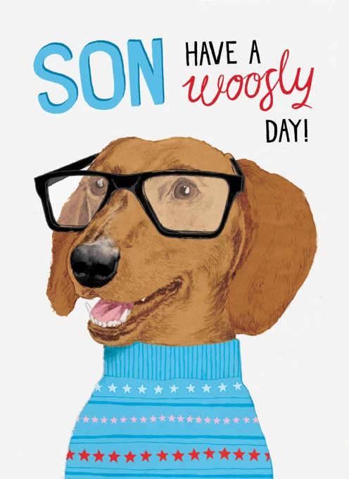 Son Woofly Day Sausage Dog