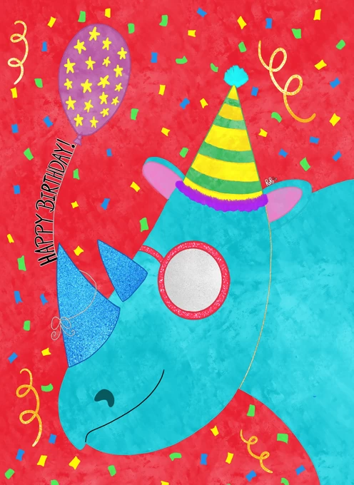 Happy Birthday Rhino