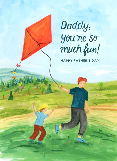 Fun Dad Kite - Father's Day