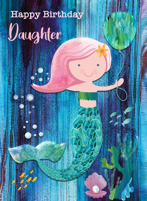Cute Mermaid Daughter