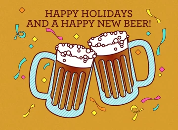 Happy holidays and happy new beer!