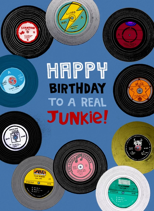 Vinyl Junkie Birthday