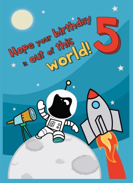 Hope Your Birthday Is Out Of This World!