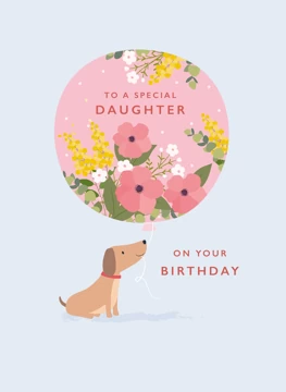 Birthday Daughter cute dog