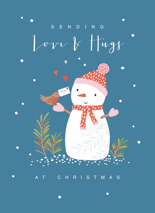 Love and hugs Snowman