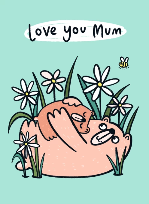 Love You Mum - Mama and Baby Bear