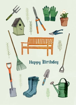 Happy Birthday Garden Design