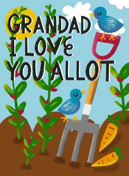 Grandad, I Love You Allot (ment)