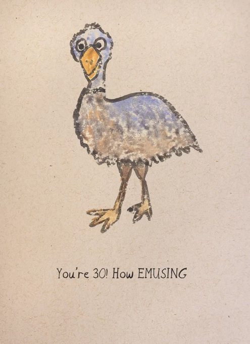 You're 30 How Emusing