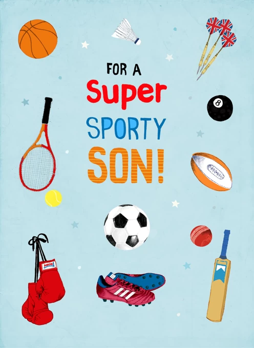 Super Sporty Son!