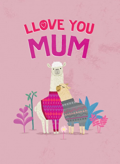 Llama Mother's Day
