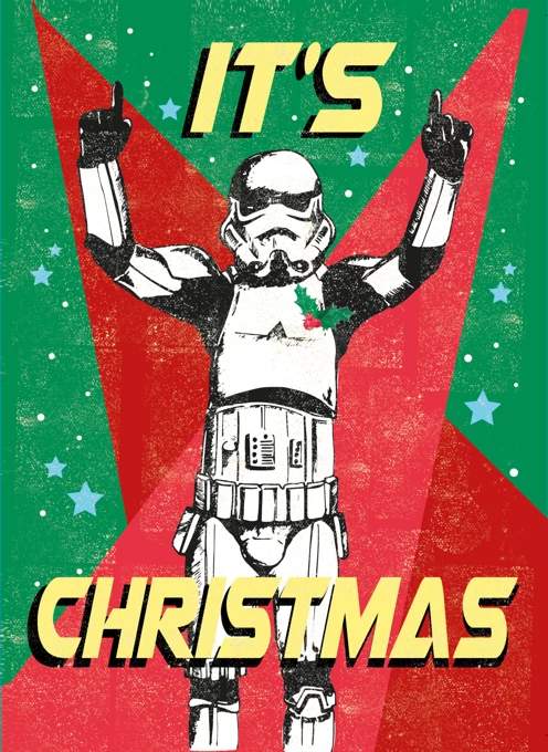 It's Christmas Stormtrooper Card