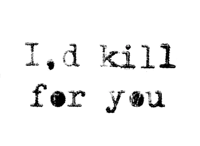 I'd Kill For You by Lex Middleton
