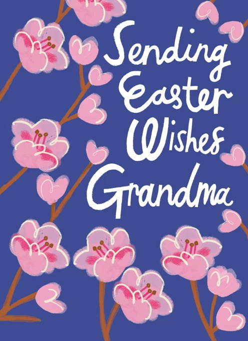 Sending Easter Wishes, Grandma