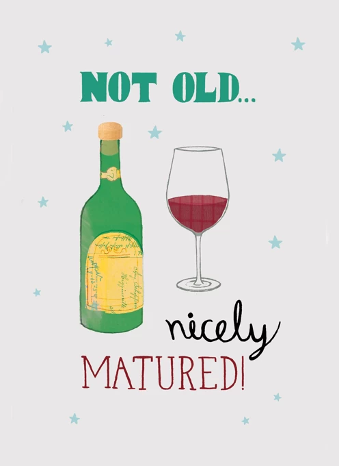 Nicely Matured Wine