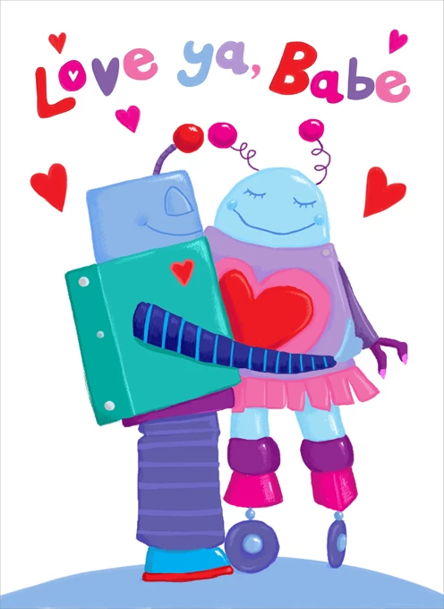 Love Bots Love Ya Babe