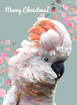 White Cockatoo Christmas