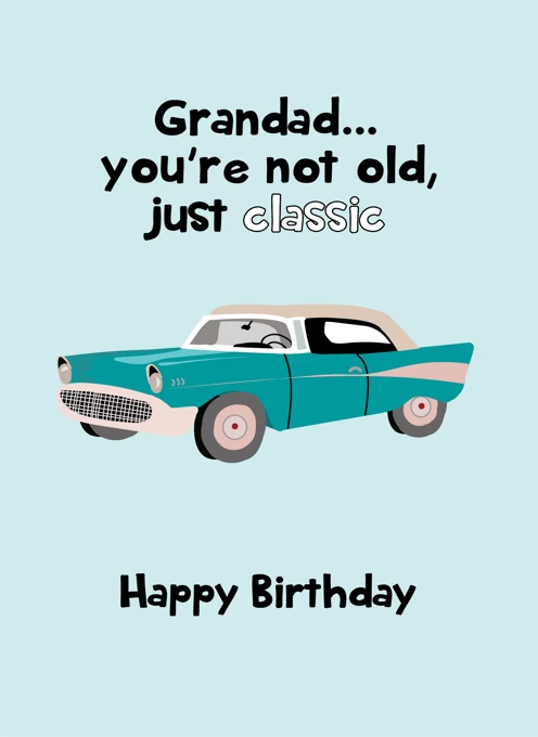 Happy Birthday Grandad