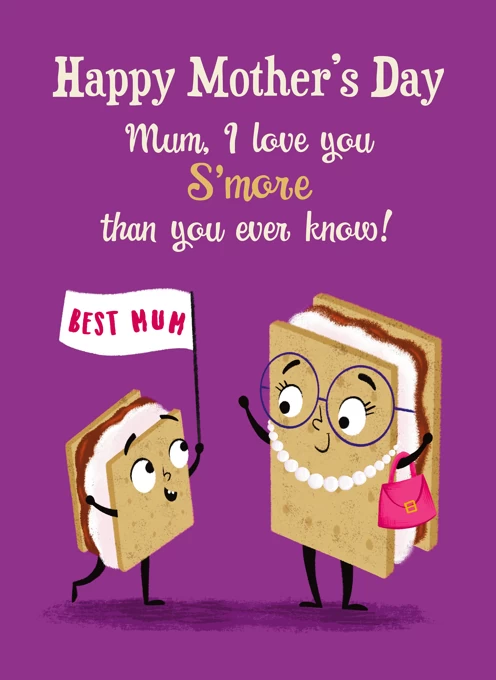 S'more Mother's Day Card!