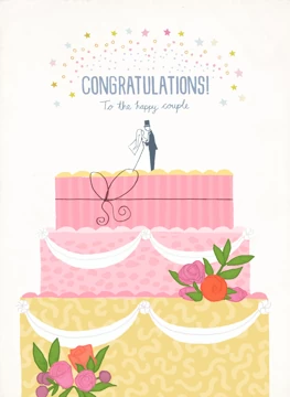 Wedding Cake Congratulations
