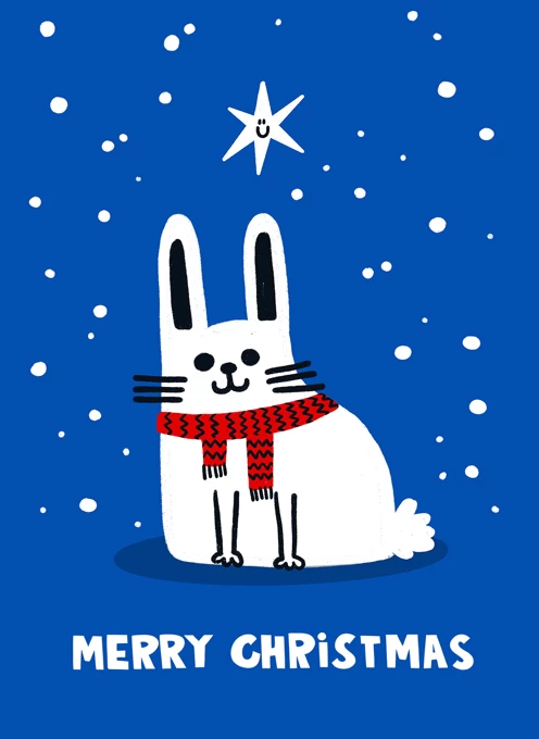 Snow Rabbit Christmas