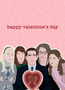 The Office - Valentine's Day Card