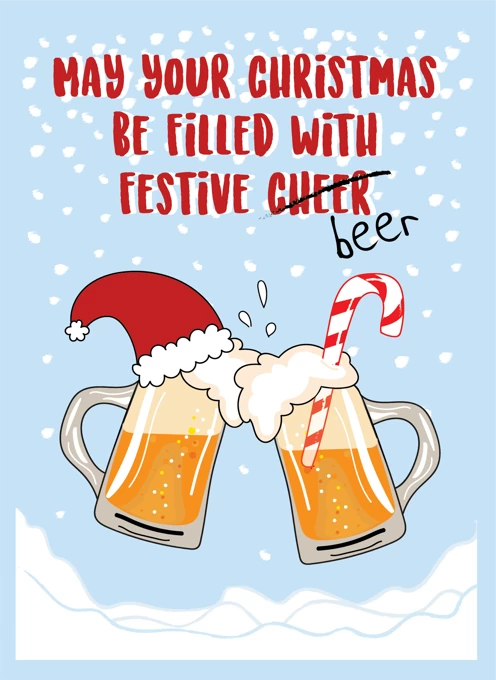 Festive Beer - Merry Christmas