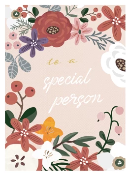 To A Special Person