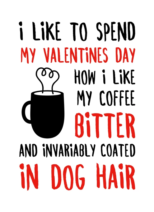 Dog Hair Valentines
