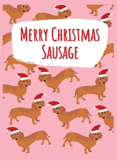Merry Christmas Sausage