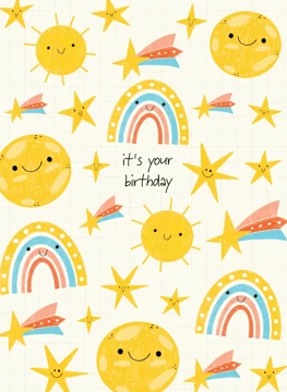 It's Your Birthday Sunny Card