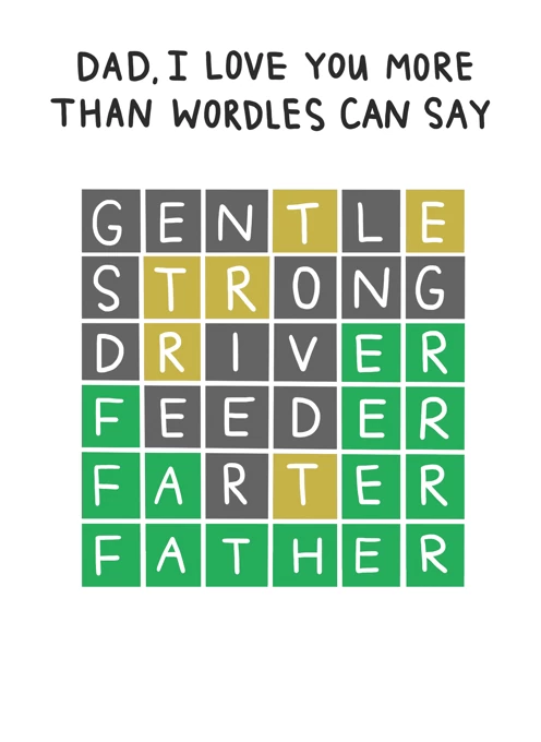 Wordle - Dad