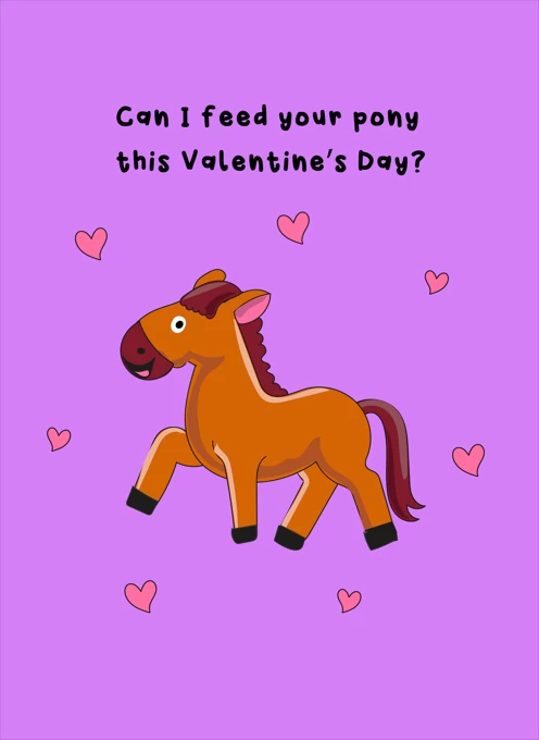 Can I Feed Your Pony?