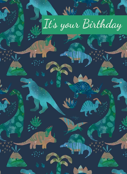 It's Your Birthday Dinosaur