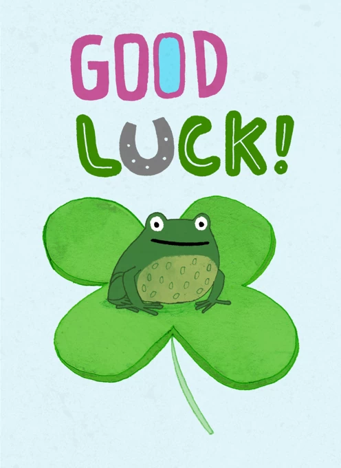 Good Luck Frog