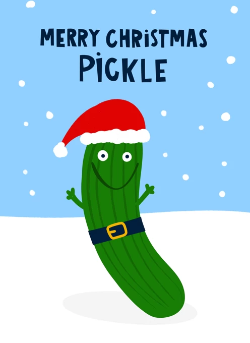 Merry Christmas Pickle