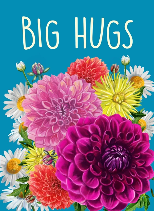 Big Hugs Dahlias