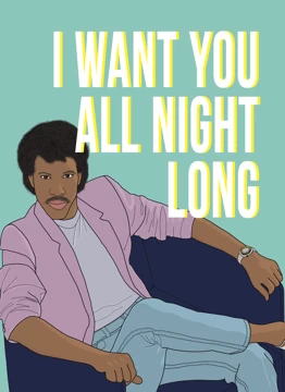 Lionel Richie I Want You All Night Long