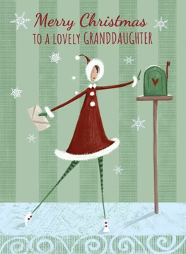 Merry Christmas Lovely Granddaughter