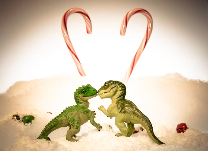 T-Rex Holiday Love