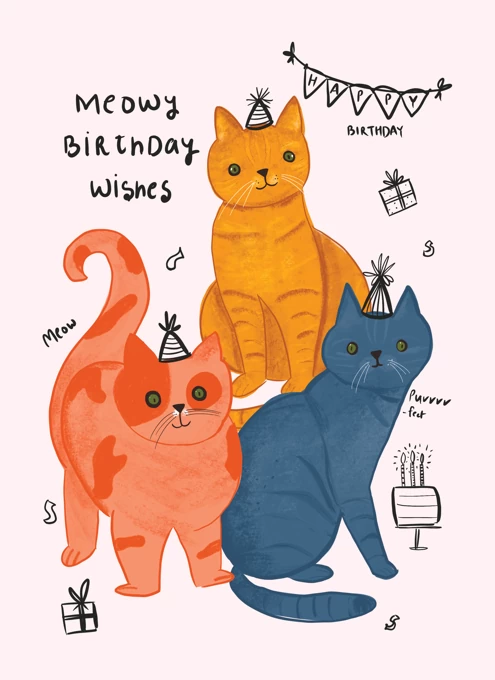 Birthday Cat