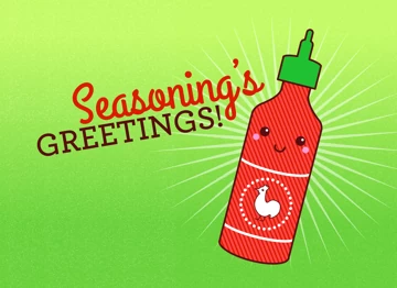 Seasoning's greetings!