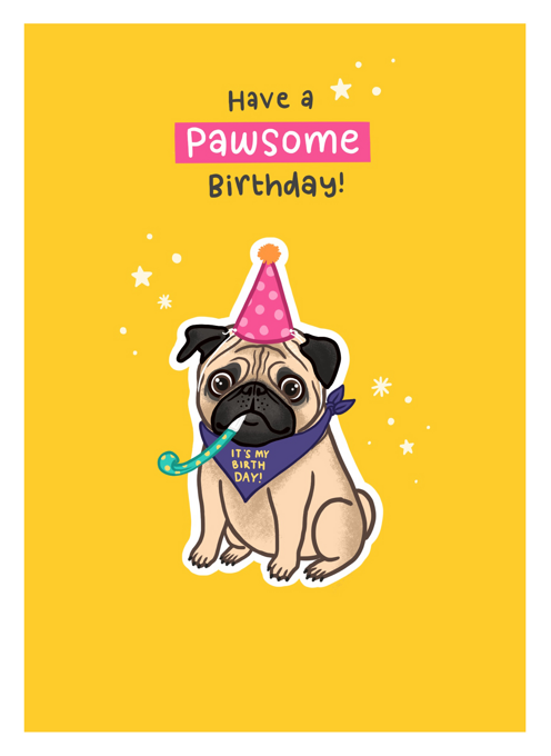 Pug Birthday