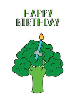 Birthday Broccoli