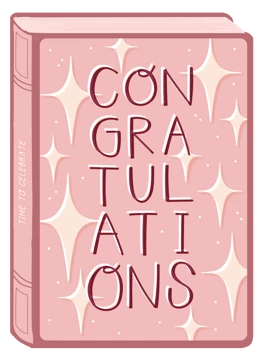 Congratulations Book Card