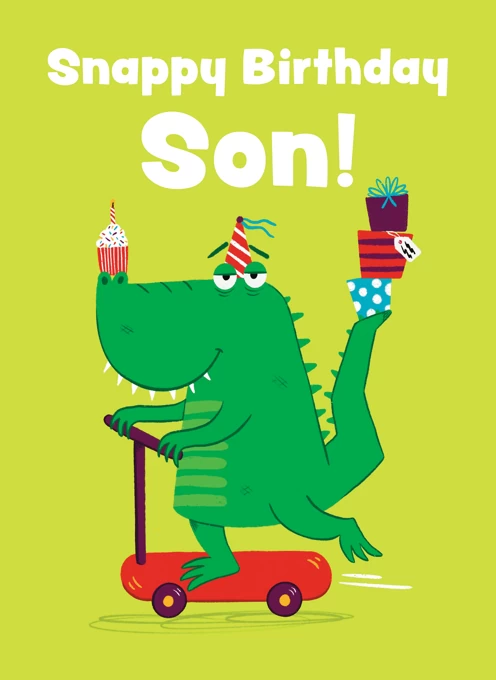 Crocodile Son Birthday