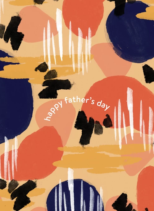 Abstract Pattern Father's Day