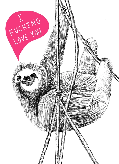 Swearing Sloth