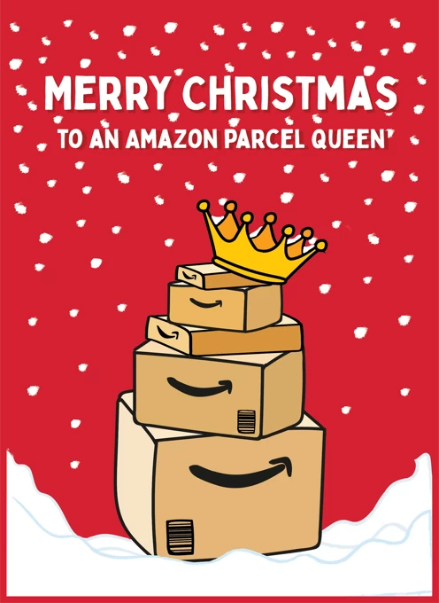 Amazon Parcel Queen - Merry Christmas